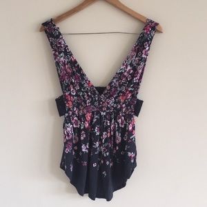 Urban Outfitters Kimchi Blue Floral Tank